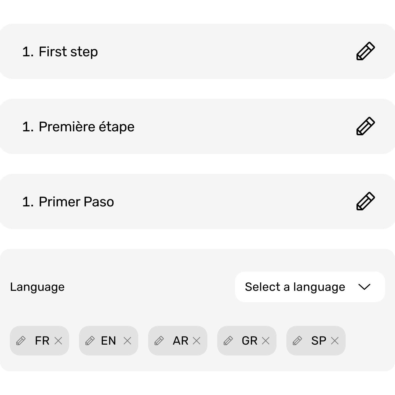 Multilingual Support